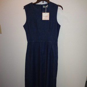 PENELOPE Mariane Denim Dress Size Medium NWT